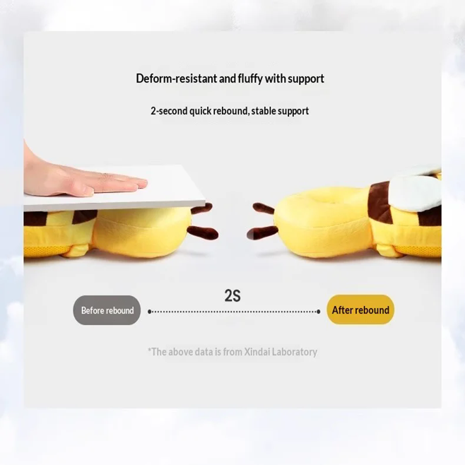 Head Back Protector Baby Protect Pillow Learn Walk Headgear Prevent Injured Safety Pad prevention Fall Cartoon Bee Kids Pillows