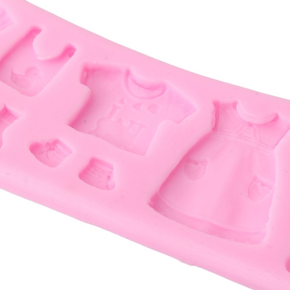 3D Silicone Baby Fondant Mold For Cake Decorating