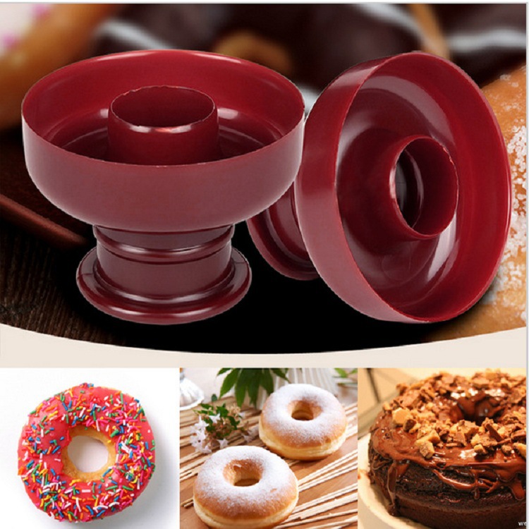 3 pcs processed doughnut cookie mold bread mold baking cake mold DIY tool round cookie mold