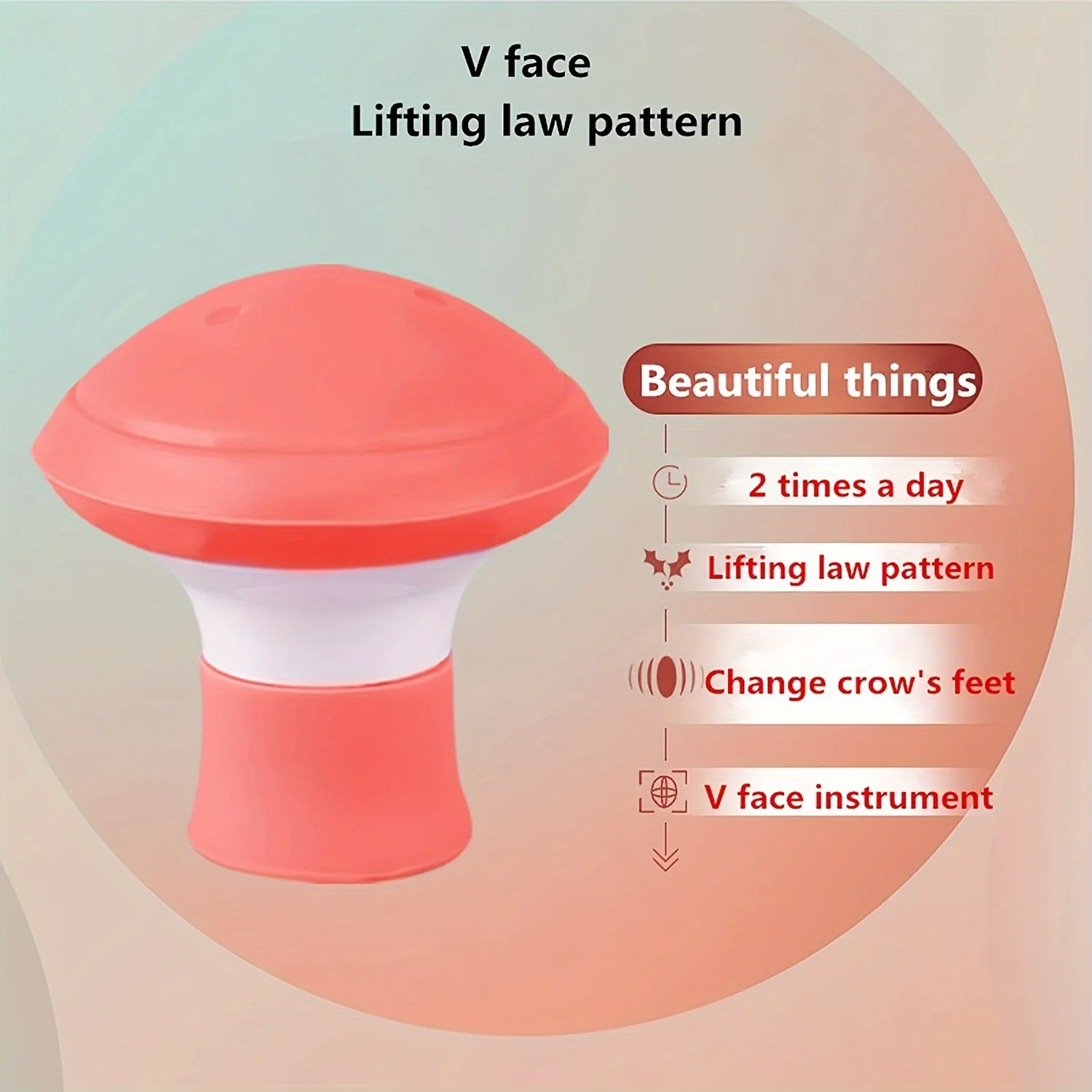 1PC Silicone V-Shape Jaw Exerciser Face Mouth Trainer for Double Chin Skin Tightening Slimmer Face And Improved Breathing