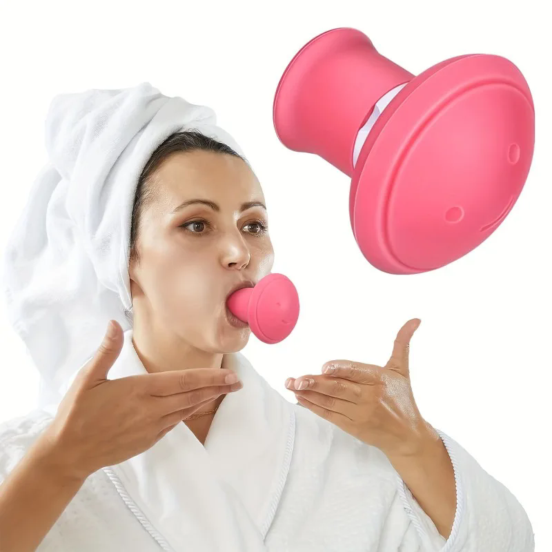 1PC Silicone V-Shape Jaw Exerciser Face Mouth Trainer for Double Chin Skin Tightening Slimmer Face And Improved Breathing