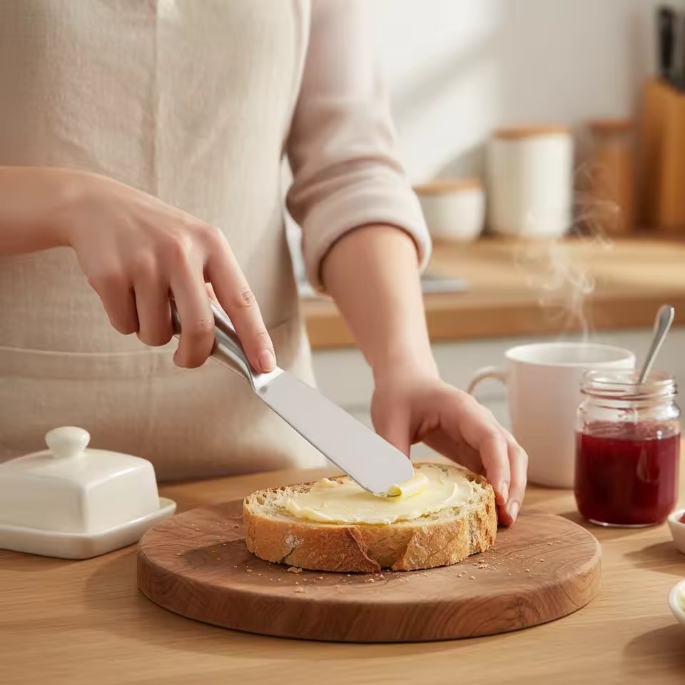 Stainless Steel Butter Cutter Cheese Jam Spreaders Cream Cutter Utensil Multifunction Butter Bread Knife For Kitchen Gadget