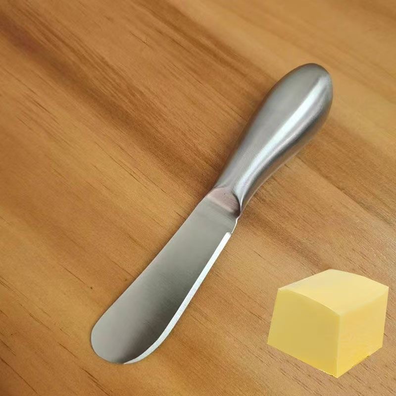 Stainless Steel Butter Cutter Cheese Jam Spreaders Cream Cutter Utensil Multifunction Butter Bread Knife For Kitchen Gadget