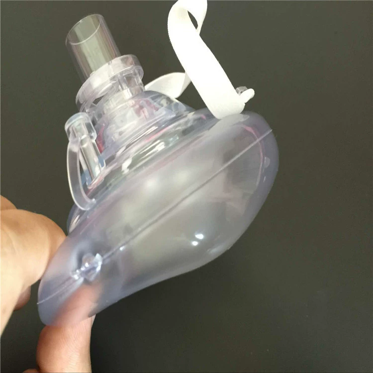1Pc Artificial Respiration One-Way Breathing Valve Mask First Aid CPR Training Breathing Mask Protect Rescuers Mask Accessories