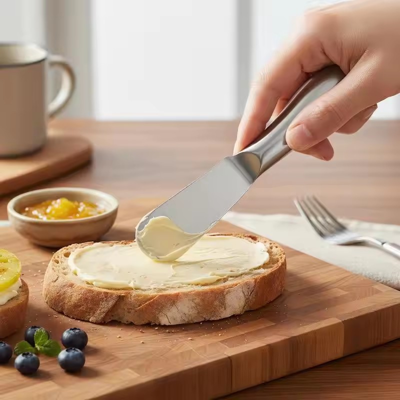 Stainless Steel Butter Cutter Cheese Jam Spreaders Cream Cutter Utensil Multifunction Butter Bread Knife For Kitchen Gadget