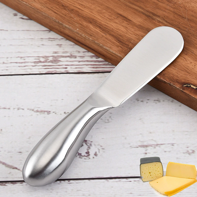 Stainless Steel Butter Cutter Cheese Jam Spreaders Cream Cutter Utensil Multifunction Butter Bread Knife For Kitchen Gadget