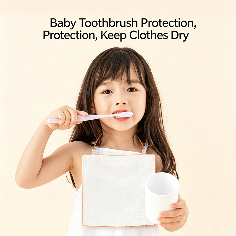 Baby Napkin Clips Bib Holder Clip Adjustable Napkin Towel Neck Strap Silicone Lanyard Portable Dining Clothing Protector