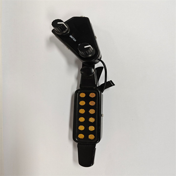Acoustic Guitar Pickup with Volumes Tone Tuner 12 Sound Hole Pickup Transducer Musical Instruments Accessories