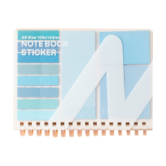 Combination set sandwich notebook, multifunctional and convenient, with sticky student expansion sticker, sticky note pad, Instagram style notebook
