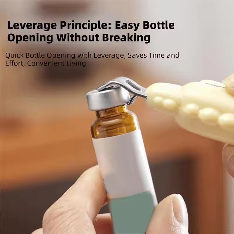 2in1 Crocodile Bottle Opener Oral Liquid Unboxing Tool Unpacking Tool Magnetic Refrigerator Sticker Portable Small Tool