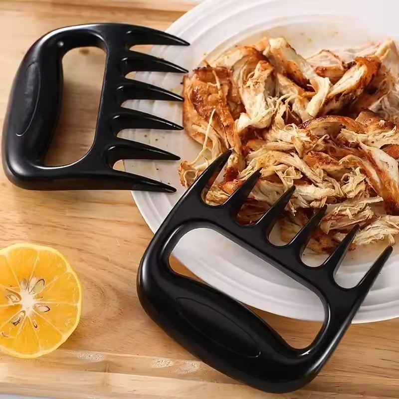 1PC  Bear Claw Grinder Tear Meat Tools Bear Claw BBQ Fork To Tear Meat Food Fork Points As Meat Barbecue Tools In The Kitchen