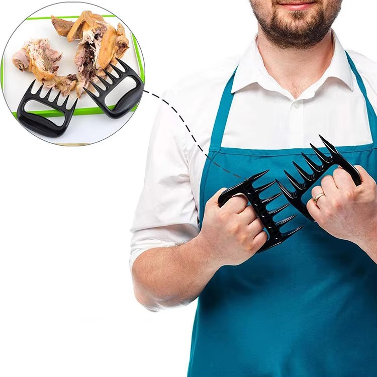 1PC  Bear Claw Grinder Tear Meat Tools Bear Claw BBQ Fork To Tear Meat Food Fork Points As Meat Barbecue Tools In The Kitchen