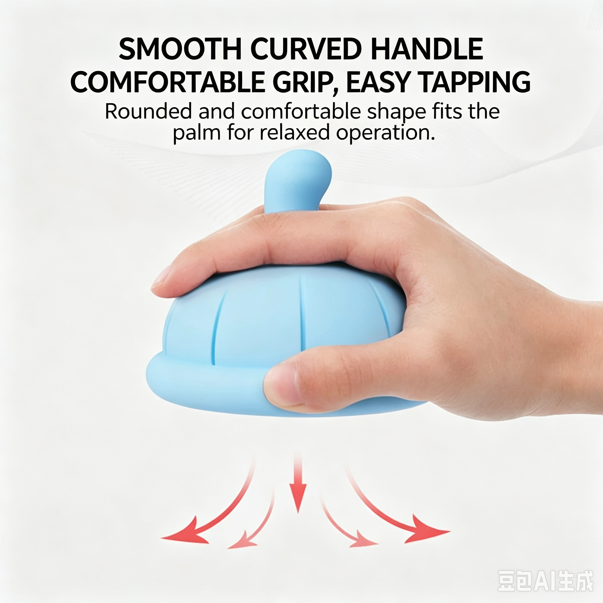 New Children's Sputum Beater, Baby Hiccup God Device, Anti spitting Silicone Drum Pressure Baby Hiccup Device