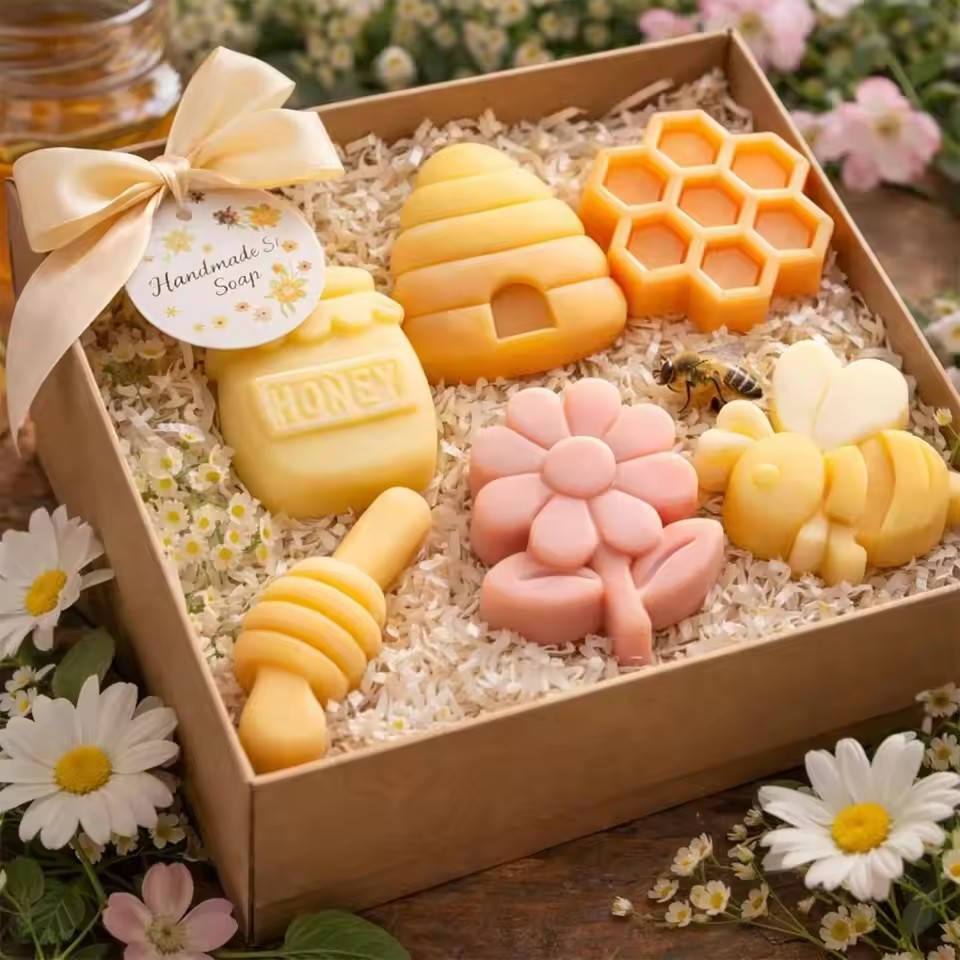 New Bee Theme Mousse Cake Mold Reusable Flexible Chocolate Dessert Mold Non-Stick 6 Options Baking Mould Dessert Making