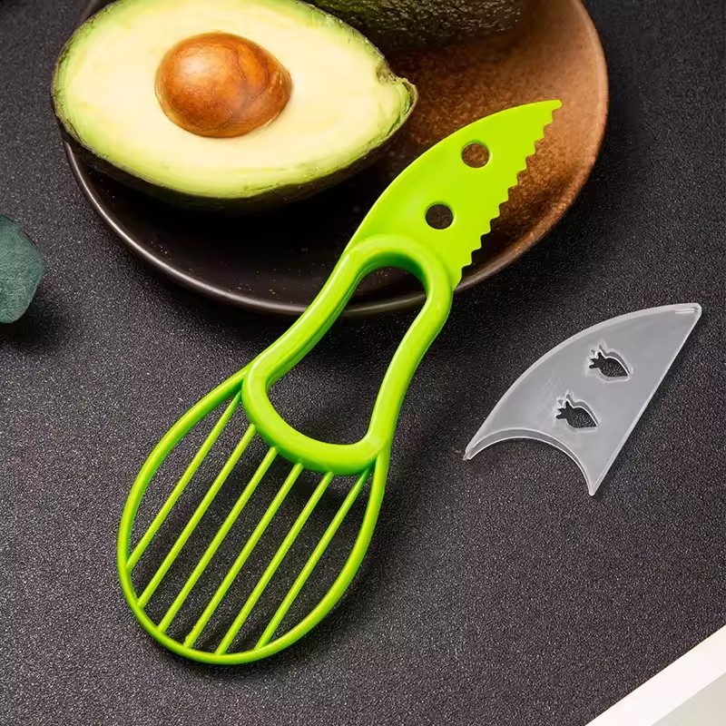 Multifunctional 3 in 1 Avocado Slicer, Outdoor Home Kitchen Camping Accessories Tools