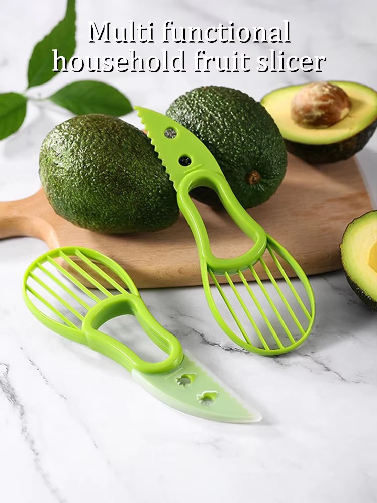 Multifunctional 3 in 1 Avocado Slicer, Outdoor Home Kitchen Camping Accessories Tools