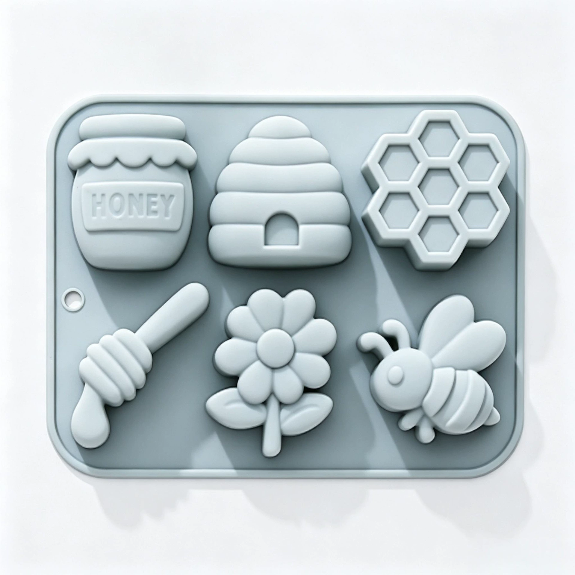 New Bee Theme Mousse Cake Mold Reusable Flexible Chocolate Dessert Mold Non-Stick 6 Options Baking Mould Dessert Making