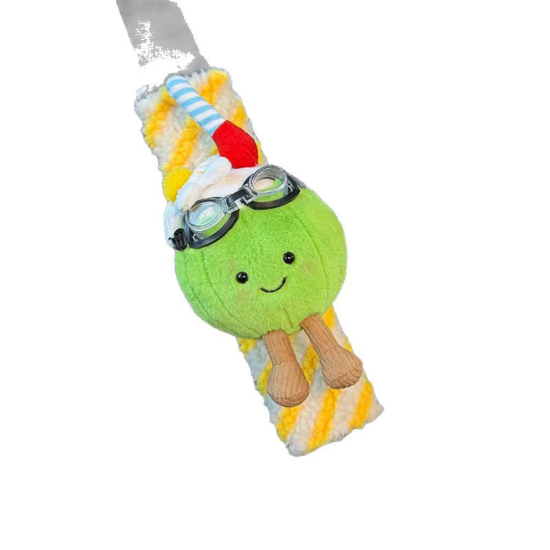 Creative Coconut Lemon Water Car Seat Belt Decoration New Car Gift Four Seasons General Motors Seat Belt Shoulder Cover