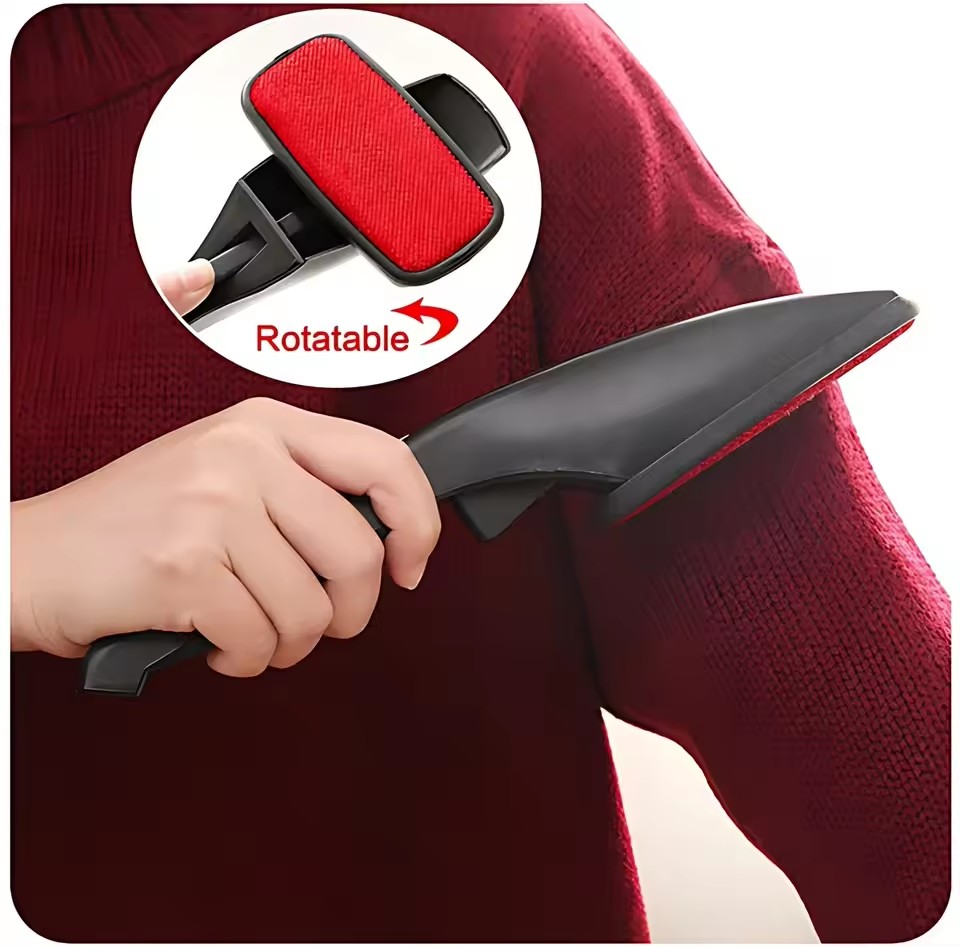 Creative Rotatable Wool Coat Brush Cashmere Coat Dust Removal Electrostatic Adsorption Cleaning Tool Household Supplies