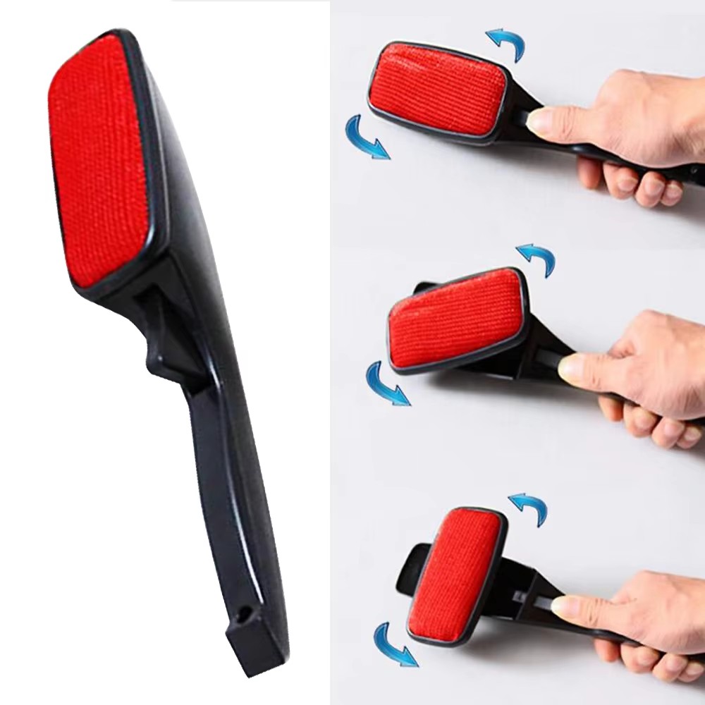 Creative Rotatable Wool Coat Brush Cashmere Coat Dust Removal Electrostatic Adsorption Cleaning Tool Household Supplies