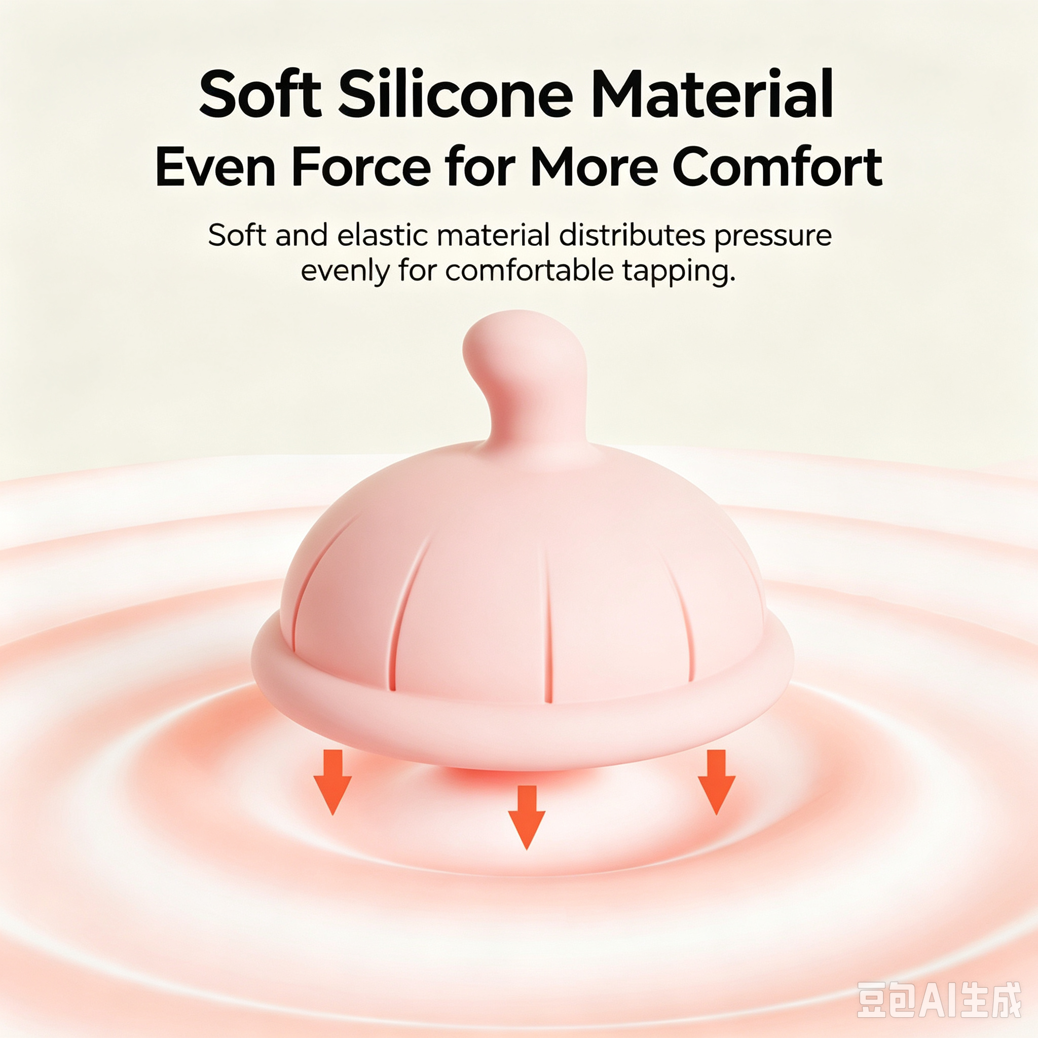 New Children's Sputum Beater, Baby Hiccup God Device, Anti spitting Silicone Drum Pressure Baby Hiccup Device
