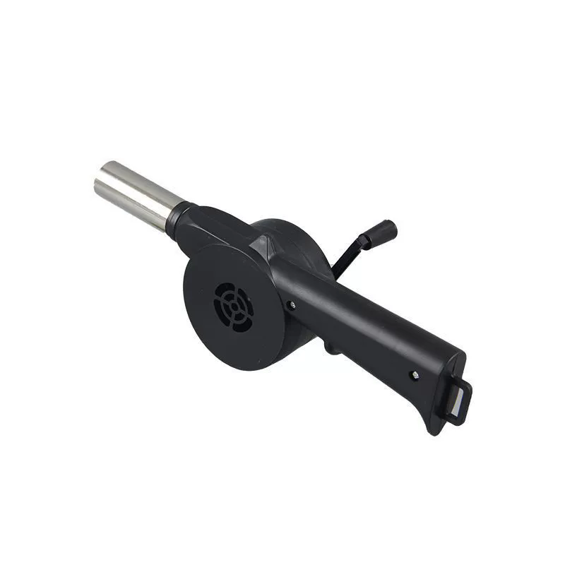 1PC  BBQ Fan Air Blower with Power Variable Speed Controller Barbecue Fan Air Blower 12V Large 110V 220V Powered Fan US/EU Plug