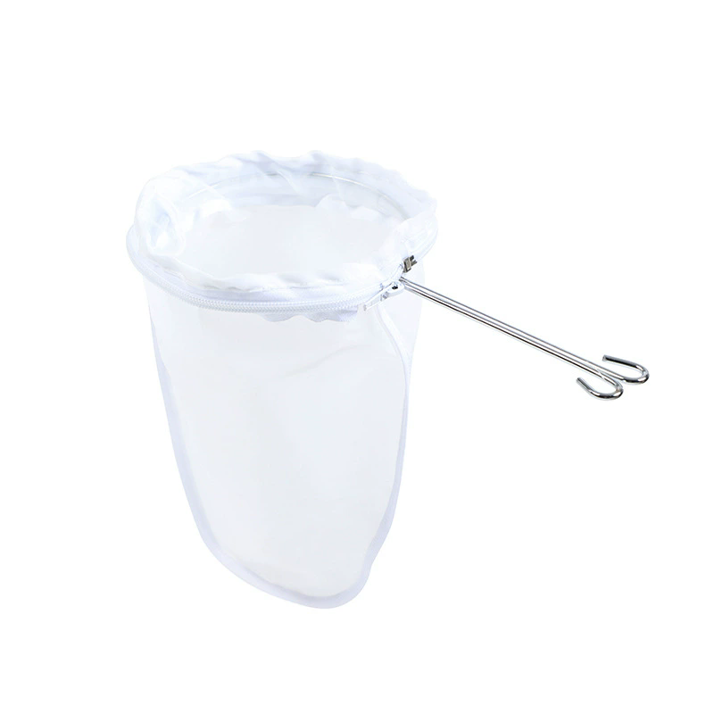 New Reusable Fabric Mesh Nut Milk Bag Filter Strainer For Soybean Juice Herb Tea Cold Brew Coffee Kitchen Tool