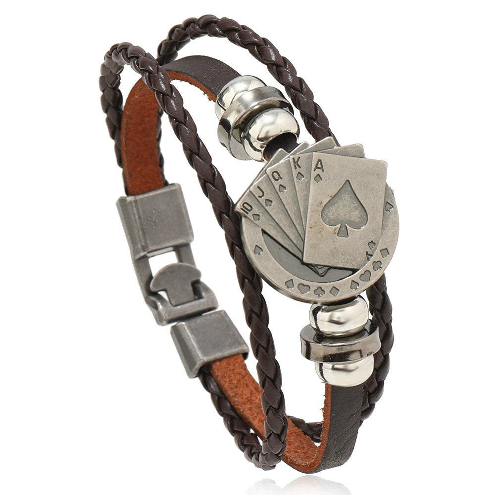 1Pcs Men's Stainless Steel Bracelet Creative Imitation Bicycle Chain Bracelet Trendy Punk Style Daily Wear Accessories A-2226