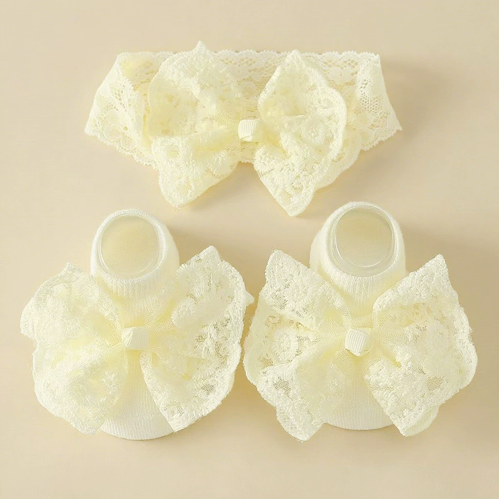 Baby Girls Flat Shoes, Soft Sole Bowknot Flower Print Non-slip Indoor Outdoor Toddler Shoes 0-12M