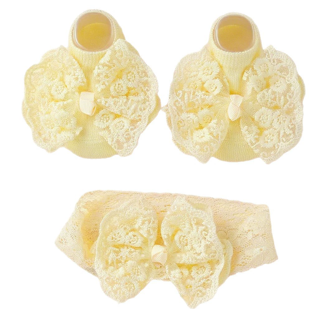 Baby Girls Flat Shoes, Soft Sole Bowknot Flower Print Non-slip Indoor Outdoor Toddler Shoes 0-12M