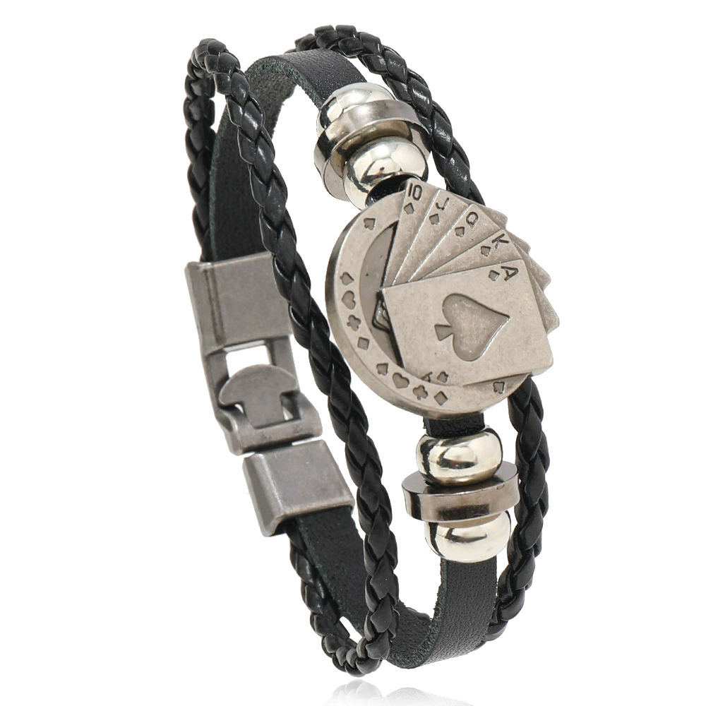 1Pcs Men's Stainless Steel Bracelet Creative Imitation Bicycle Chain Bracelet Trendy Punk Style Daily Wear Accessories A-2226