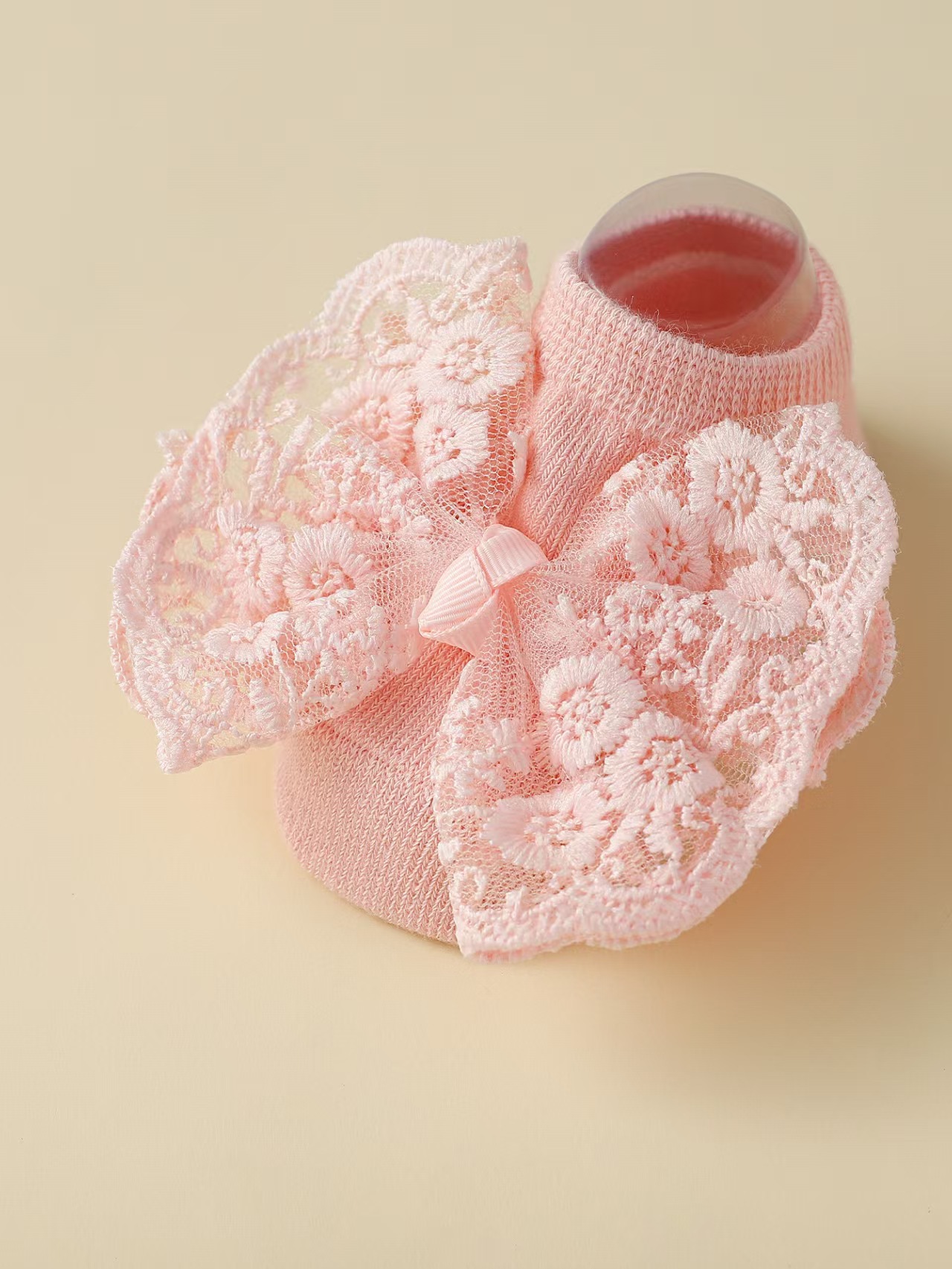 Baby Girls Flat Shoes, Soft Sole Bowknot Flower Print Non-slip Indoor Outdoor Toddler Shoes 0-12M