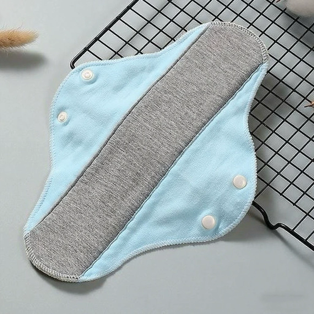 3Pcs Reusable Adult Diaper Incontinence Pads Menstrual Cloth Non-slip Soft Pads Washable Panty Liners Feminine Hygiene Pad FA-499