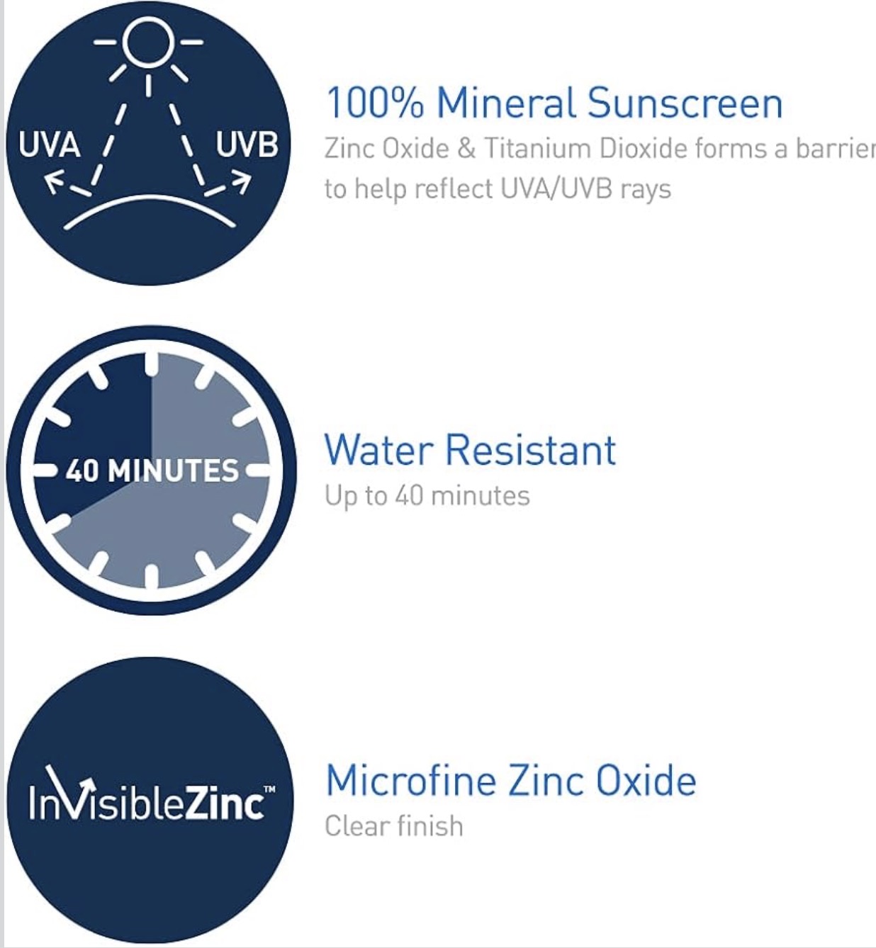Water Resistant CERAV Mineral Sunscreen Stick SPF 50, Broad Spectrum SPF + Hyaluronic Acid + Ceramides, Titanium Dioxide & Zinc Oxide, 100% Mineral Face Sunscreen Stick, Fragrance Free & Oil Free