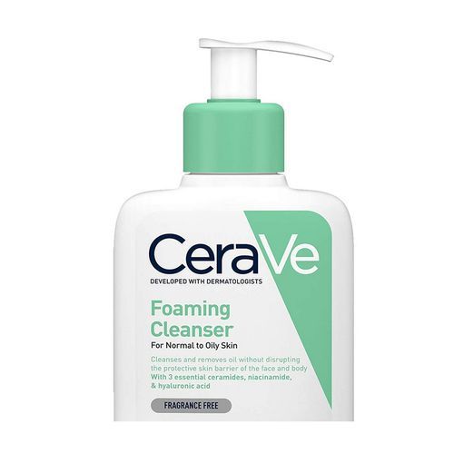 CeraV Foaming Cleanser For normal to Oily Skin, anti acne, acne prone skin, eczema skin