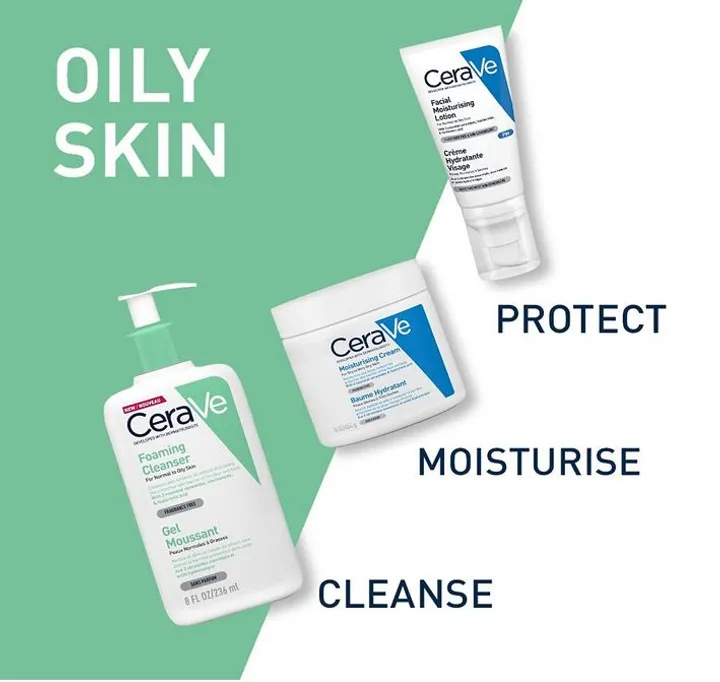 CeraV Foaming Cleanser For normal to Oily Skin, anti acne, acne prone skin, eczema skin