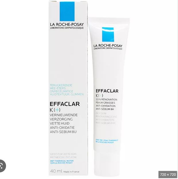 La roch Posay Effaclar K (+) anti acne, acne prone skin, eczema skin
