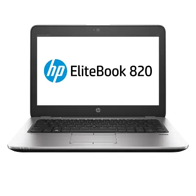 HP EliteBook 820 G3 Laptop 12.5" Intel Core i5 6th Gen 8GB DDR4 RAM 256GB SSD Windows 11 Ready Wi-Fi Bluetooth HD Webcam Ex-UK Grade A Business Laptop Silver
