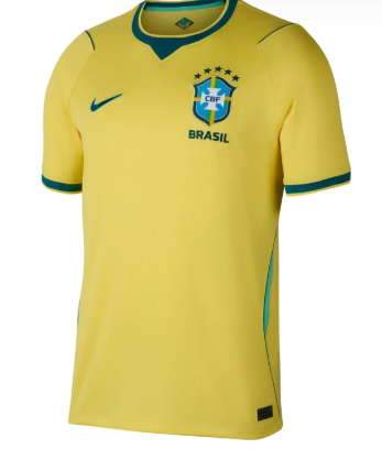 BRAZIL NATIONAL FOOTBALL JERSEY WORLD CUP 2026 YELLOW