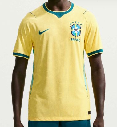 BRAZIL NATIONAL FOOTBALL JERSEY WORLD CUP 2026 YELLOW