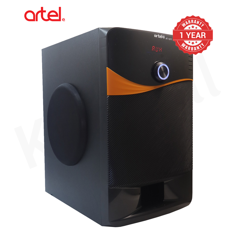 Artel AT-107T 3.1CH Multimedia Bluetooth Subwoofer Speaker, 20000W High Power Home Audio System Supports Bluetooth/USB/SD/FM Multi-Mode Playback, Remote Control Included, 1 Year Warranty.