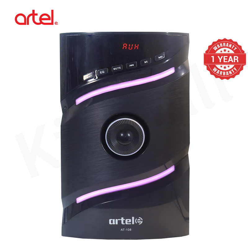 Artel AT-108 3.1CH Multimedia Bluetooth Subwoofer Speaker, 20000W High Power Home Audio System Supports Bluetooth/USB/SD/FM Multi-Mode Playback, Remote Control,1 Year Warranty.