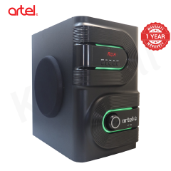 Artel AT-106 3.1CH Multimedia Bluetooth Subwoofer Speaker, 20000W High Power Home Audio System Supports Bluetooth/USB/SD/FM Multi-Mode Playback, Remote Control Included, 1 Year Warranty