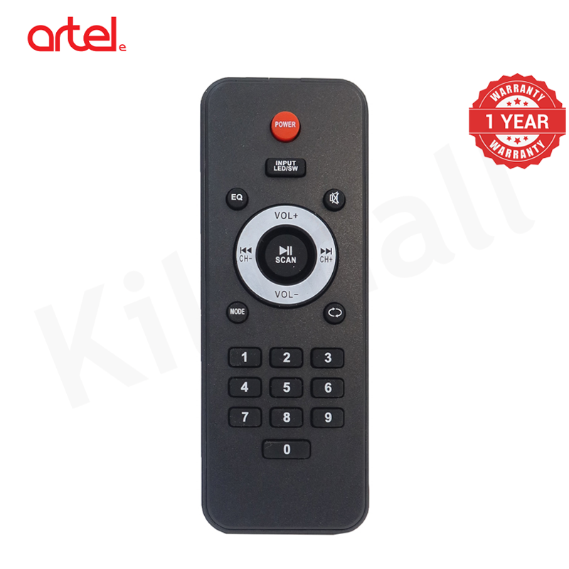 Artel AT-106 3.1CH Multimedia Bluetooth Subwoofer Speaker, 20000W High Power Home Audio System Supports Bluetooth/USB/SD/FM Multi-Mode Playback, Remote Control Included, 1 Year Warranty
