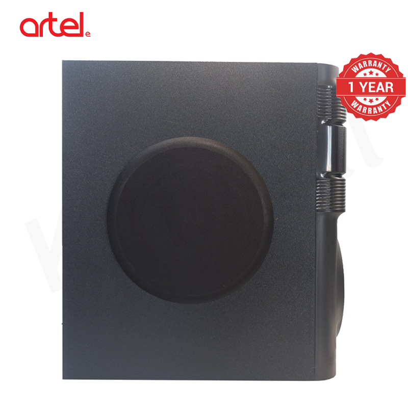Artel AT-106 3.1CH Multimedia Bluetooth Subwoofer Speaker, 20000W High Power Home Audio System Supports Bluetooth/USB/SD/FM Multi-Mode Playback, Remote Control Included, 1 Year Warranty