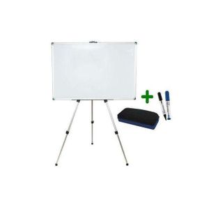 70cm x 100cm Dry Erasable Magnetic Whiteboard with Stand 2 Whiteboard Makers and Eraser