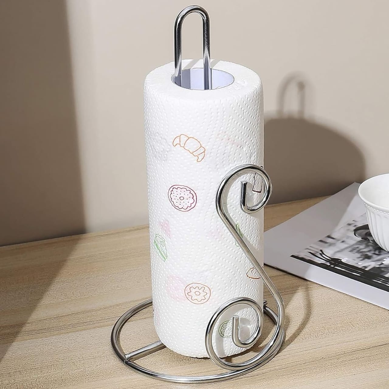 New arriva!! High Quality lStainless steel metallic kitchen towel holder