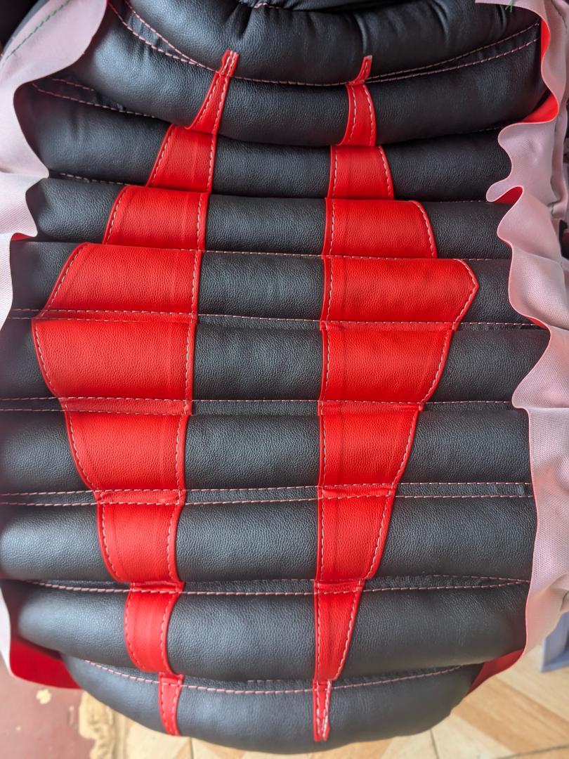 Universal Comfy Motorcycle Seat Cover Breathable Fibre Cushion Pad, Anti-Slip & Shock Absorbing Bike Seat Protector
