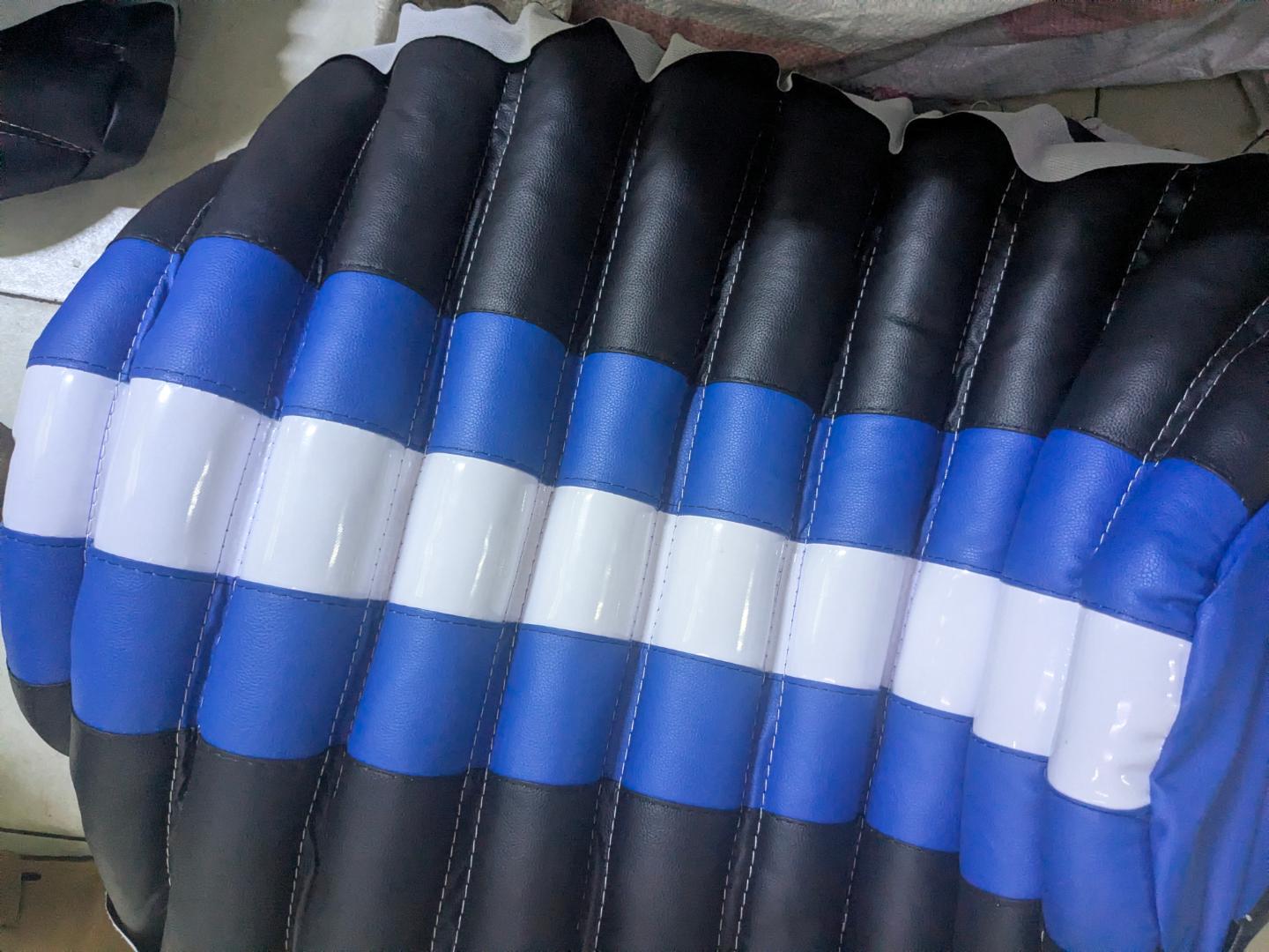 Universal Comfy Motorcycle Seat Cover Breathable Fibre Cushion Pad, Anti-Slip & Shock Absorbing Bike Seat Protector