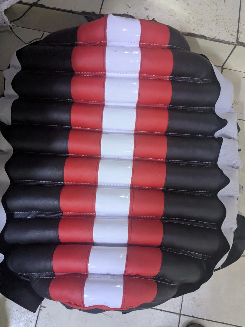 Universal Comfy Motorcycle Seat Cover Breathable Fibre Cushion Pad, Anti-Slip & Shock Absorbing Bike Seat Protector
